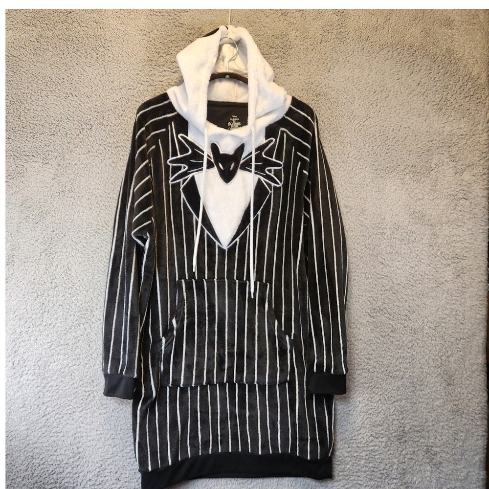 Disney Nightmare Before Christmas Jack Skellington Youth Size Large 12-14 Hoodie
